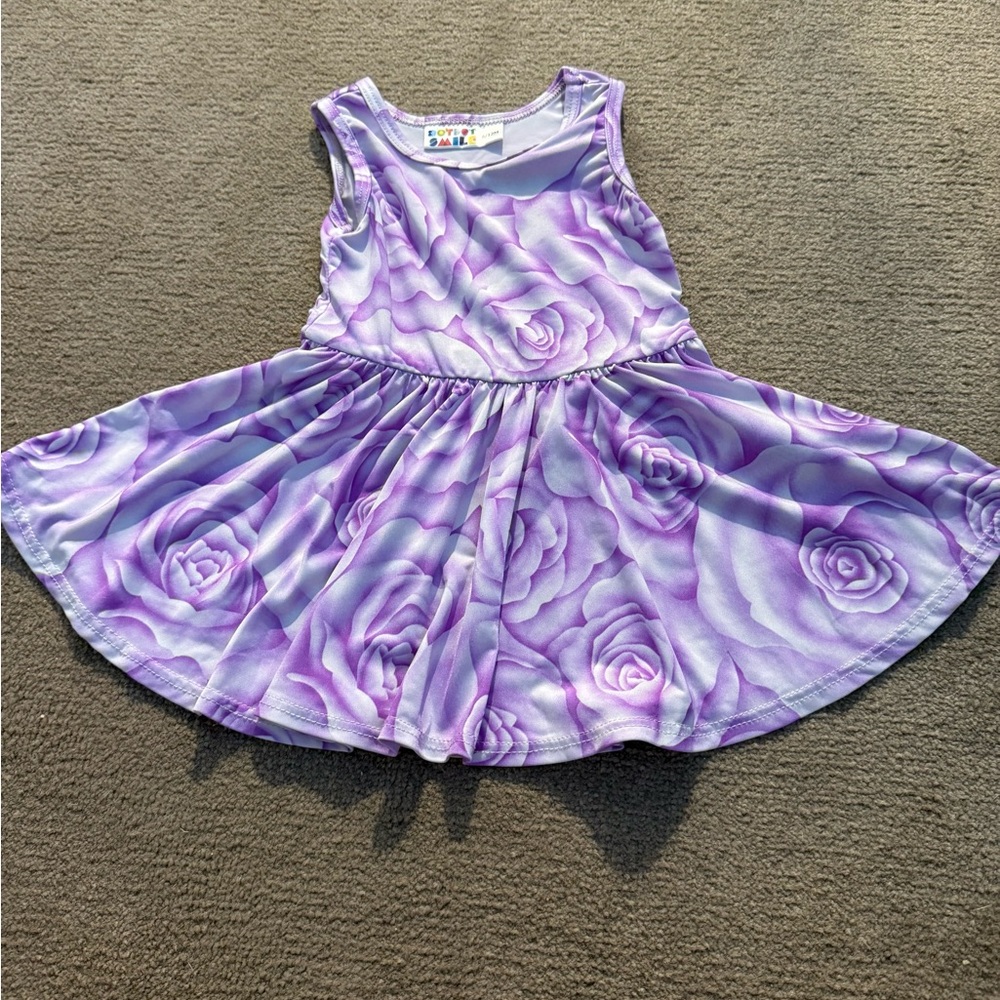 ⭐️3 for $25⭐️Dot Dot Smile Lavender and Violet Dress